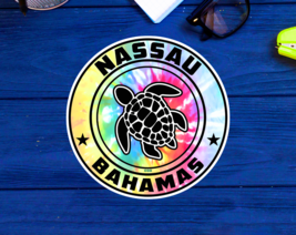 Nassau Bahamas Sticker 3&quot; To 5&quot; Sea Turtle Decal Indoor Outdoor Laptop Bumper - £4.31 GBP+