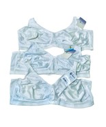 Trulife Mastectomy Set Of 3 Bras Size 48C White Style 210 Lace Cool Max ... - €26,00 EUR