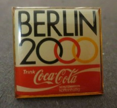 Trink Coca-Cola Berlin 2000 Lapel Pin Bid for the Olympics - £3.56 GBP