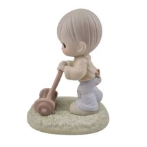 Precious Moments Collectors Club PM892 1989 Members &quot;Mow Power To Ya!&quot; Figurine - £7.82 GBP