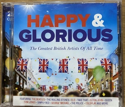 Happy &amp; Glorious Greatest British Artists Of All Time 2CD - £6.38 GBP