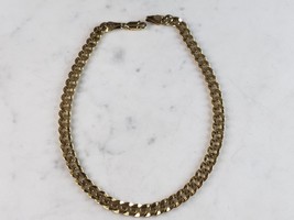 Mens Vintage Estate 14K Yellow Gold Italian Chain Bracelet 15.6g E2536 - £1,627.32 GBP