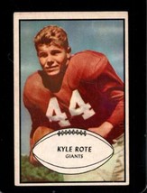 1953 Bowman #25 Kyle Rote Vgex Ny Giants *X67569 - £17.03 GBP