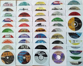 50 Misc CD-ROM Lot #2 - Pc Software Lot Clearance - New Cd&#39;s In Sleeves - £23.77 GBP