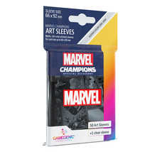 Gamegenic Marvel Champions Art Sleeves - Marvel Black - £18.50 GBP