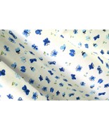 Small Butterfly Print Poly Cotton Fabric by The Yard, 58”/60” Wide, All ... - $8.49+