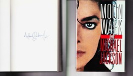 Moonwalk SIGNED Michael Jackson BLUE Ink NOT Personalized! 1ST ED Hardcover 1988 - £685.72 GBP