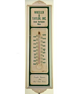 Taylor Thermometer Wheeler &amp; Tayor, INC MASS. - $29.65 CAD