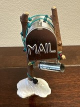 Hallmark Christmas Ornament Santa&#39;s Mailbox 2002 Opens &amp; Closes Surprise... - $9.90