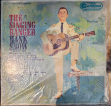Hank Snow The Singing Ranger   Record Album Vinyl LP - £3.73 GBP
