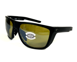 Costa Sunglasses Ferg XL 06S9012 901204 Matte Black Frames w Sunrise Silver 580G - $247.49