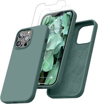[5 in 1] Compatible With iPhone 13 Pro Max Silicone Case,2 Pack Screen P... - $5.65