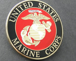 US MARINE CORPS USMC MARINES LARGE LAPEL PIN BADGE 1.5 INCHES - £4.97 GBP