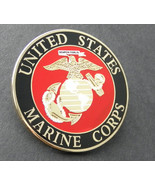 US MARINE CORPS USMC MARINES LARGE LAPEL PIN BADGE 1.5 INCHES - £4.88 GBP