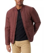 Bass Outdoor Reversible Jacket Mens Large Rum Raisin Zip Front Liner War... - $52.99