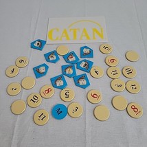 Settlers of Catan CN3071 Harbor Tokens Replacement Parts Pieces Sticker - £10.03 GBP