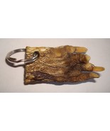 KEY RING - MADE FROM SMALL  ALLIGATOR PAW.  JUST YOUR AVERAGE &#39;GATOR PAW - $6.88