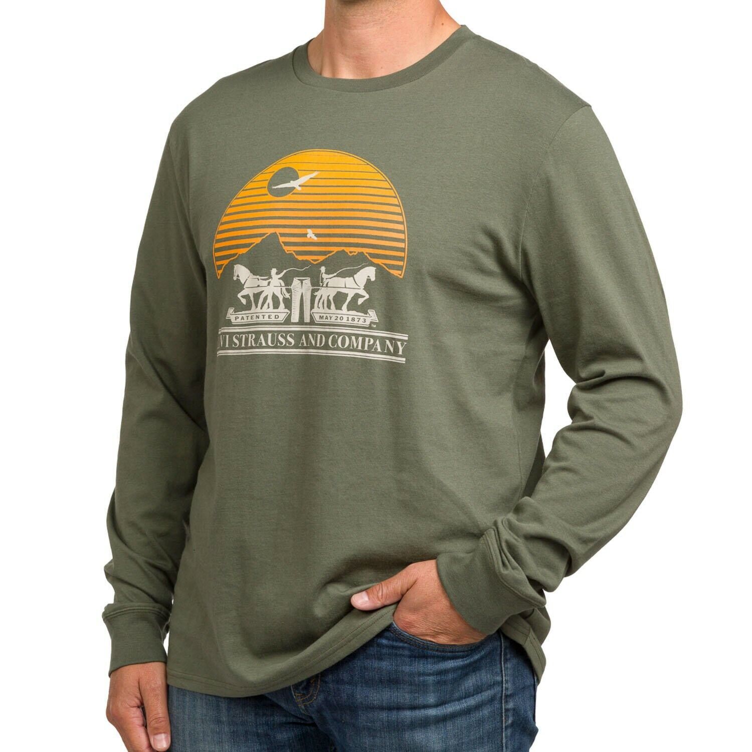 Levi's Men's Long Sleeve Graphic Tee