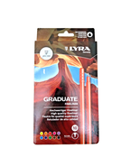 Lyra Germany Graduate Fineliner 0.5 MM Tin of 10 Assorted Fine Tip Pens ... - $7.87