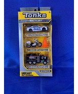 Tonka First Responders 3-Pack Police Squad Car Police Motorcycle &amp; Rescu... - £29.40 GBP