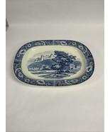Vintage Oriental Trading Co. Dallas Blue And White pattern serving tray - €38,42 EUR