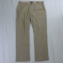 J.CREW 34 x 32 Khaki Mercantile Straight Chino Pants - £14.04 GBP