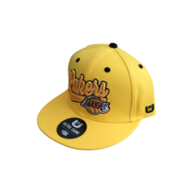 Los Angeles Lakers NBA Ultra Game Adjustable Snapback Hat Yellow / Black OSFM - £27.24 GBP
