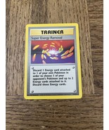 1999 Pokemon Trainer Card Super Energy Removal 79/102 - €4,23 EUR