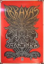 Abraxas Poster Inka Inka Fillmore January 14 1995 Mint Santana Journey - $67.49