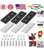 3-Blade Rubber Paddle Kit for Snow Blowers - Durable and Rust-Resistant - $53.14 CAD