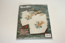 1995 Bucilla #83322 Angels of Christmas 13.5 x 44 Stamped Cross Stitch NOS - £9.37 GBP