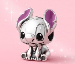 Disney luxury Lilo and stitch  silver charm , great on any bracelet  - £9.42 GBP