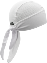 Schampa Wide Band Stretch Bandana White Mesh BNDNA004-18 - £19.17 GBP