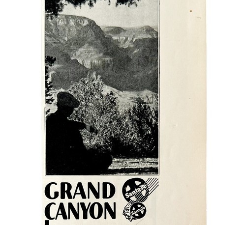 Grand Canyon Limited Train 1933 Advertisement Sante Fe Railway Lines DWKK13 - $19.99
