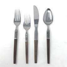 REPLACEMENT Vintage Interpur Stainless Steel w/ Wood Handle Flatware by ... - $4.90+