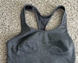 Avia Size Medium Gray Sports Bra Athleisure wireless Racer Back - $5.89