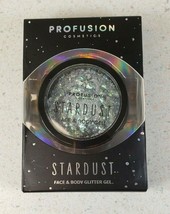 Profusion Cosmetics Face &amp; Body Glitter Gel GREEN Sealed - $11.62