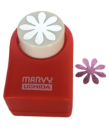 Marvy Uchida Paper Punch Daisy Flower 1 Inch Card Making Scrapbooking Craft - £7.85 GBP