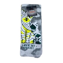 Halloween &quot;I Love my Mummy&quot; Mummy Cat Kitchen Towels Bat Witch Spooky NWT - $16.33