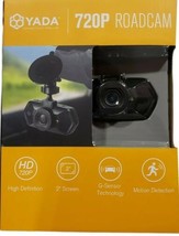 YADA 720P Dash Road Camera, 120-Degree Wide Angle Lens, G-Sensor 4GB SD Card New - £17.42 GBP