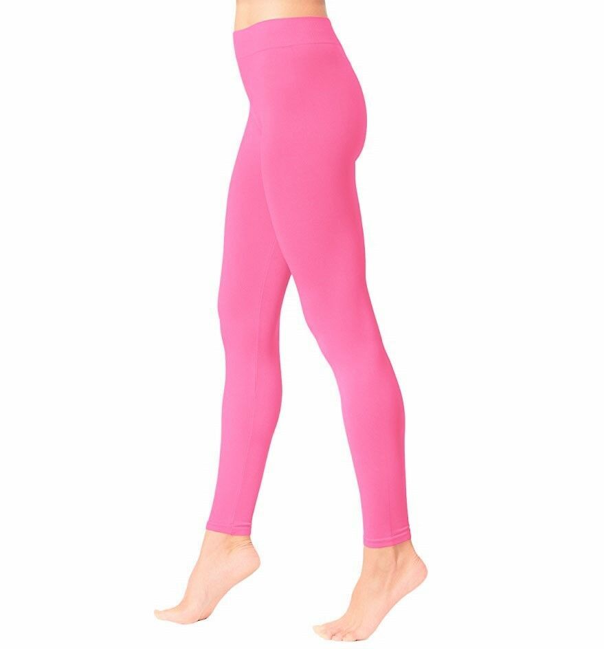 First Looks Women&#39;s Seamless Leggings Pink M/L - $10.40