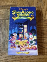 Disney Sing Along Very Merry Christmas Songs VHS - $16.40 CAD