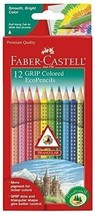 Faber Castell Pencils GRIP Triangular Colored Pencils 12 count - £11.61 GBP