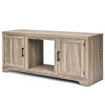 TV Stand  Media Component with Adjustable Shelves - £172.37 GBP