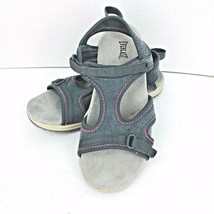 Everlast Sport Women Gray Sandal Walking Hiking Shoe Pink Accents Strap ... - £31.96 GBP