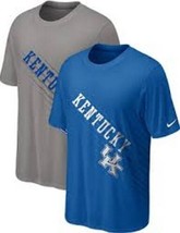 Kentucky Wildcats Youth t-shirt Nike Dri-Fit Uk Ncaa Nwt Sec Cats Gray Only - £12.10 GBP