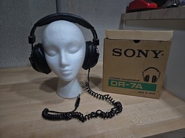 VTG Sony Super Scope Stereo Headphones DR-7A Over Ear Studio Japan Origi... - $22.13