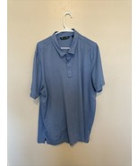 Travis Matthew Polo Shirt Mens 3XL Light Blue Short Sleeve - $289.18 MXN