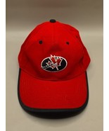 CANADA - Black &amp;  Red Cap Adjustable Adult - EXCELLENT - $13.50
