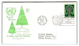 Scott #1175 1960 World Forestry Congress First Day Cover FDC Artmaster - $8.09